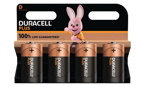 Duracell Plus Power D-cel alkaline (4 st)