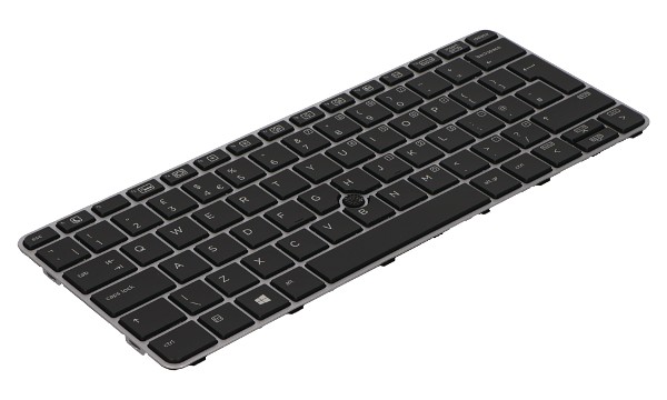 Keyboard Backlit + Pointing Stick (UK)