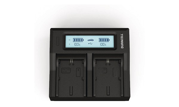 GV-HD700 Duracell LED Dual DSLR Battery Charger