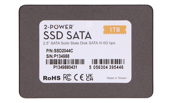 1TB SSD 2.5" SATA 6Gbps 7mm