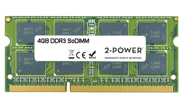 HDX X18-1390EL Premium 4 GB DDR3 1066MHz SoDIMM