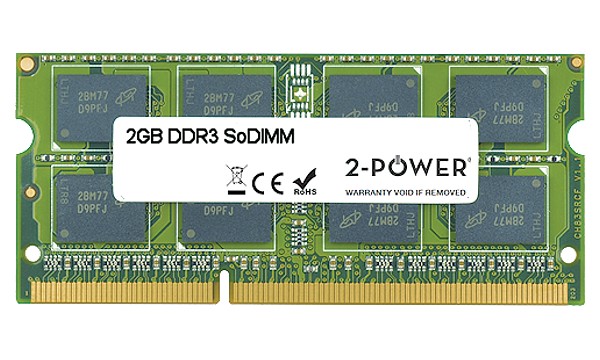 TravelMate Timeline 8571-944G25Mn 2GB DDR3 1066MHz DR SoDIMM