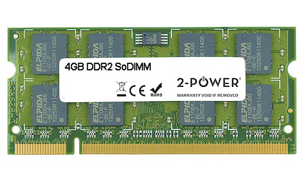 HDX X18-1058CA Premium 4GB DDR2 800MHz SoDIMM