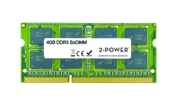 LifeBook NH532 4GB MultiSpeed 1066/1333/1600 MHz DDR3 SoDiMM