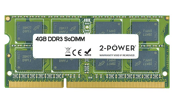 Satellite C660D-1HD 4 GB DDR3 1066MHz SoDIMM