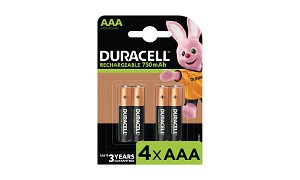 Duracell Stay Charged AAA 750 mAh oplaadbaar (4 st)