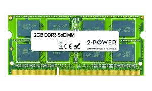 2 GB MultiSpeed 1066/1333/1600 MHz SoDIMM
