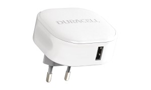 Duracell 2,4A USB telefoon/tablet oplader